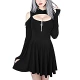 Eaylis Gothic MittelalterlicheKleidung Geisterbraut böse Königin Lange Vampir Kleid Kalifornien Kostüme Dunkle Magierin Hexe Zauberin Halloween Damenkostüm Renaissance Robe Kostüm Vintage G