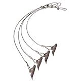 ShelterLogic 4-teiliges Easy Hook Anchor Kit mit 4 Kabelschellen und Antriebsstange, Silber, 106,7