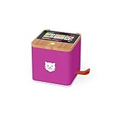 tigerbox TOUCH - Kabbellose Streamingbox für Kinder, einfach bedienbare Hörbox für Hörspiele und Kinderlieder, lila, inkl. 14-Tage tigertick