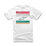 Alpinestars, Quattro Tee, Kurzarm-Shirt, Weiss, L, M