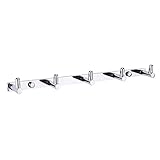 Handtuchhaken Bademantelhaken Kleiderhaken Wandhaken mit 5 Haken der Wand befestigt, C