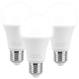 Luminea Tageslichtlampe E27: 3er-Set LED-Lampen E27, 11 W (ersetzt 120 W) 1.350 lm, tageslichtweiß (Tageslichtbirne E27)