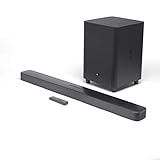 JBL Bar 5.1 Surround Sound Bar - Inhome Entertainment System mit Streaming Fähigkeiten und Subwoofer in schw