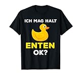 Enten Lustiges Badeente Ente Duck Gummiente Fan Geschenk T-S