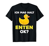 Enten Lustiges Badeente Ente Duck Gummiente Fan Geschenk T-S