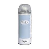 RAYHER Chalky Finish Spray 400ml, Kreidefarbe für eine Fläche von circa 1,5 – 2m², Blaug