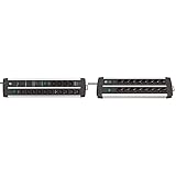 Brennenstuhl Premium-Protect-Line Gaming-Steckdosenleiste 14-Fach mit 2X Schalter & Premium-Alu-Line, Steckdosenleiste 16-Fach (mit 2 Schaltern für je 8 Steckdosen und 3m Kabel) Silber/schw
