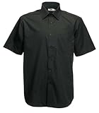 Fruit of the Loom – Herren-Hemd, Casual XXL schw