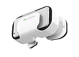 VR 5.0 Headset für Sony Xperia X Performance, Smartphone, Virtuelle Realite, Brille für 3D-Spiele verstellbar (Blanc)
