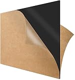 HeHaoo Acrylplatte Schwarz Dickes 8mm Quadratisches Panel, Verwendet für Lampenhalter Schilder Display Handwerk,400x400mm,40x40x0.8