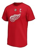 Fanatics - NHL Detroit Red Wings Iconic Name & Number Yzerman Graphic T-Shirt - Rot Farbe Rot, Größe 3XL