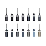 LEISHENT Schleifhülse 14-Teiliges Set Passend Für 2,35-mm-Bohrer - Für Rotationswerkzeuge, Gesenkschleifer, Holzbearbeitung, Farbe, Oberflächen Schleifen Und Finishing-Job