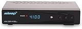 ANKARO DSR 4100 Plus HD HDTV digitaler Satelliten-Receiver (HDTV, DVB-S/S2, SAT, HDMI, SCART, 1x USB 2.0, Easyfind, Full HD 1080p) [vorprogrammiert für Astra Hotbird] – schw