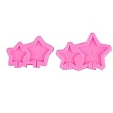 Fondantform Süße Emoji Stern Silikon Form Weihnachts Geschenk Box Schokoladen Lutscher Kuchen Dekoration Epoxid Form S