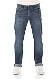 Lee Herren Jeans Extreme Motion - Straight Fit - Blau - Maddox W29-W48 98% Baumwolle Stretch, Größe:34W / 32L, Farbvariante:Maddox (PU)