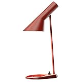 AJ Mini Table Lamp, Louis Poulsen, Tischleuchte Entworfen von Arne Jacobsen (Rostrot)