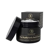 Bio Hyaluronsäure Creme – Hochkonzentriert - 50ml – Vegan – 3-fach Hyaluron Anti Falten Creme Damen mit Aloe Vera – Anti Aging Creme Frauen - Gesichtscreme Damen - Tagescreme Made in Germany