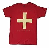 Imagine Dragons Cross Red T Shirt Red XL