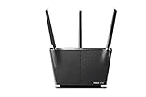 Asus RT-AX68U Home Office Router (Ai Mesh WLAN System, WiFi 6 AX2700, Gigabit LAN, AiProtection Pro, USB 3.0, Instant Guard VPN, PPTP, OpenVPN)