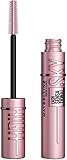 Maybelline New York Schwarze Wimperntusche für extrem lange Wimpern, Lash Sensational Sky High Mascara, Very Black, 7,2