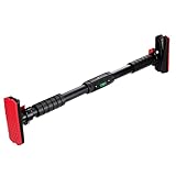 KINBETA Verstellbare Klimmzugstange, Wandmontage Heimturnhalle Pull Up Bar Mit Wasserwaage, Hometrainer Türreck für Klimmzüge Türstock 60-100CM, ABS-Matten Keine Spuren Türreck Klimmzugstang