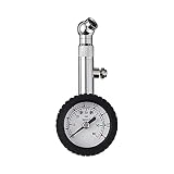 YeenGreen Reifendruckprüfer, Reifendruckmesser, Luftdruckprüfer Mechanisch 0-60 PSI, Reifendruckmessgerät mit Entleerungsfunktion, Reifen Luftdruckprüfer für Auto, Motorrad, F