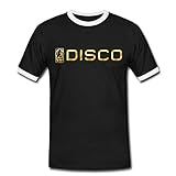 Spreadshirt Star Trek Discovery Disco DSC Männer Kontrast T-Shirt, XXL, Schwarz/Weiß