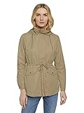 TOM TAILOR Damen 1024468 Short Parka, 11036-Smoked Beige, XXXL