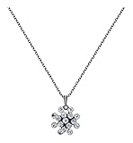 Konplott Halskette Magic Fireball Mini 16mm silver Crystal Clear white 2021