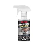 ershixiong Naturstein Zement- und Kalkfilmentferner,120ml,Auto Zementreiniger Schmutzentferner Reinigungsspray Autozubehör, Für Autolack, Boden, G
