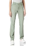 BRAX Damen Style Carola Blue Planet Nachhaltige Jeans, Used Mint Green, 42W / 30L