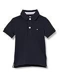 Tommy Hilfiger Jungen Boys Tommy Polo S/S Regular Fit Poloshirt, Blau (Sky Captain 420), 152 ( Herstellergröße: 12)