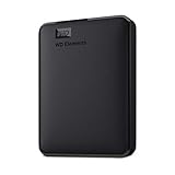 WD Elements™ Portable externe Festplatte 5 TB (USB 3.0-Schnittstelle, Plug-and-Play, kompakt und leicht) schw