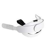 NEWZEROL Kopfpolster Kompatibel für Oculus Quest 2 [Verbessert Erweiterte Unterstützung] Einstellbar Reduzieren des Kopfdrucks Komfortables Touch VR-Zubehör für Oculus Quest 2,Ersatz für Elite Strap