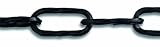 Chapuis LVBL17 Lampenkette - Schwarzer verdrillter Stahldraht - 10 kg - Durchmesser 2,2 mm - Länge 1,5