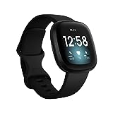 Fitbit Versa 3 - Gesundheits- & Fitness-Smartwatch mit 6-monatiger Premium-Mitgliedschaft, GPS, Tagesform-Index und bis zu 6+ Tage Akk