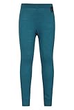 Mountain Warehouse Merino Thermohose als Baselayer für Kinder - Atmungsaktiv, leichte Hose, antibakterielle Kinderhose- Mädchen & Jungen Winter Baselayer Petrolblau 2-3 J