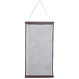 Gazechimp Tragbare Wandmontierte Ohrring Halter Mesh Storage Display Rack Halskette Display Sonnenbrille Armband Holz Polyester Space Wanddekoration - B