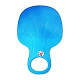 Writtian Porutscher Schlitten Schneeflitzer Poporutscher Schneerutscher Bob Schnee Flitzer Rutscher Winter Rodelteller Kunststoff Popo-Rutscher für Gras S