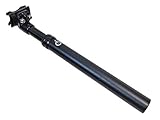 Red Loon Federsattelstütze Sattelstütze 27,2mm 300mm Fahrrad Sattel Stütze Sattelstange Alu schw