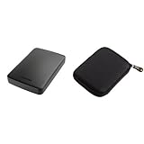 Toshiba Canvio 2TB Basics externe Festplatte mit Amazon Basics Festp