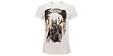 Fashion UK T-Shirt The Mandalorian Original Mando Il Mandalorian Jäger Offizielle Größe Weiß, Weiß M