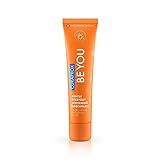 Curaprox Be you Pfirsich Whitening-Zahnpasta mit Geschmack von Pfirsich und Aprikose, mit Menthol, vegan, 950 ppm Fluorid, RDA 50, orange, 60