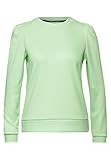 Street One Damen 315826 T-Shirt, Frosted Pistachio Melange, 44