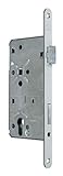 BKS Haustürschloss/Türschloss für Profilzylinder, Dornmaß 65mm, Entfernung: 92mm, Stulp: 20x280mm abgerundet, DIN Rechts incl. SN-TEC® Montag