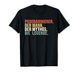 Herren Programmierer Mann Mythos Legende Developer Programmierer T-S