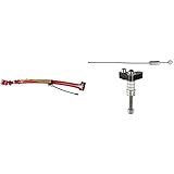 Trail-Gator Tandem-Stange, rot & Tr Ersatzteil Adapter Mit Cantileverbremse Für Kinderräder, Silb