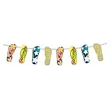 Folat 20715 Girlande im Flip-Flop-Design Sonniger Sommerspaß 10
