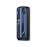 Lost Vape Thelema Solo Box Mod Akkuträger e Zigarette, mit maximal 100 Watt Leistung, Farbe sierra/blue carbon fiber, ohne Nik