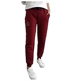 Softshellhose Damen Winter: Freizeithose Herren,Winterhose,Thermo-Leggings Winter High-Waist-Fleece-GefüTtert-Strumpfhosen,Trainingshose,Thermohose,Haushose-Lang Jogginghose,Outdoor Hosen,Carg